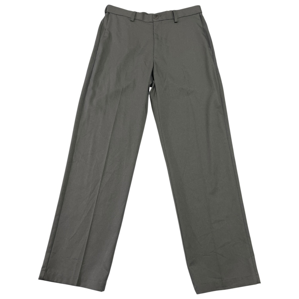 Haggar Cool Pro 18 Classic Fit Men's Dress Pants  With Shirt Gripper Size 32x32